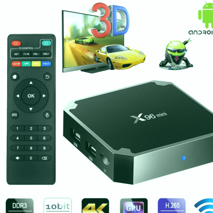 Las 3 mejores cajas de Smart TV x96